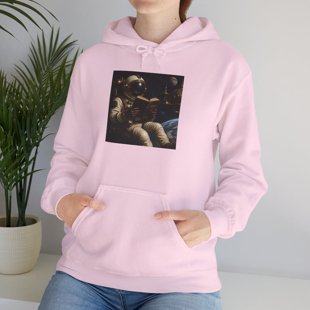 Astronaut Lounge Hoodie — Vintage Space Crew Astronaut Graphic Sweatshirt