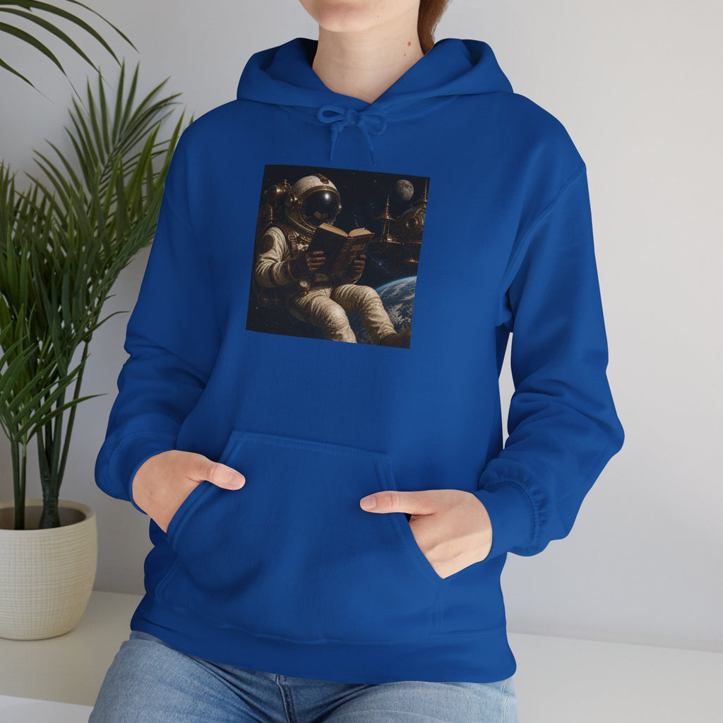 Astronaut Lounge Hoodie — Vintage Space Crew Astronaut Graphic Sweatshirt