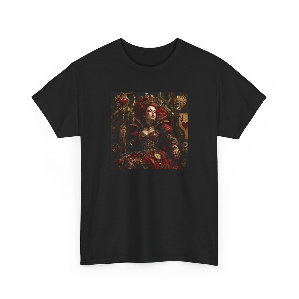 Gothic - Steampunk Queen Art Tee - Dark Renaissance Portrait T-Shirt