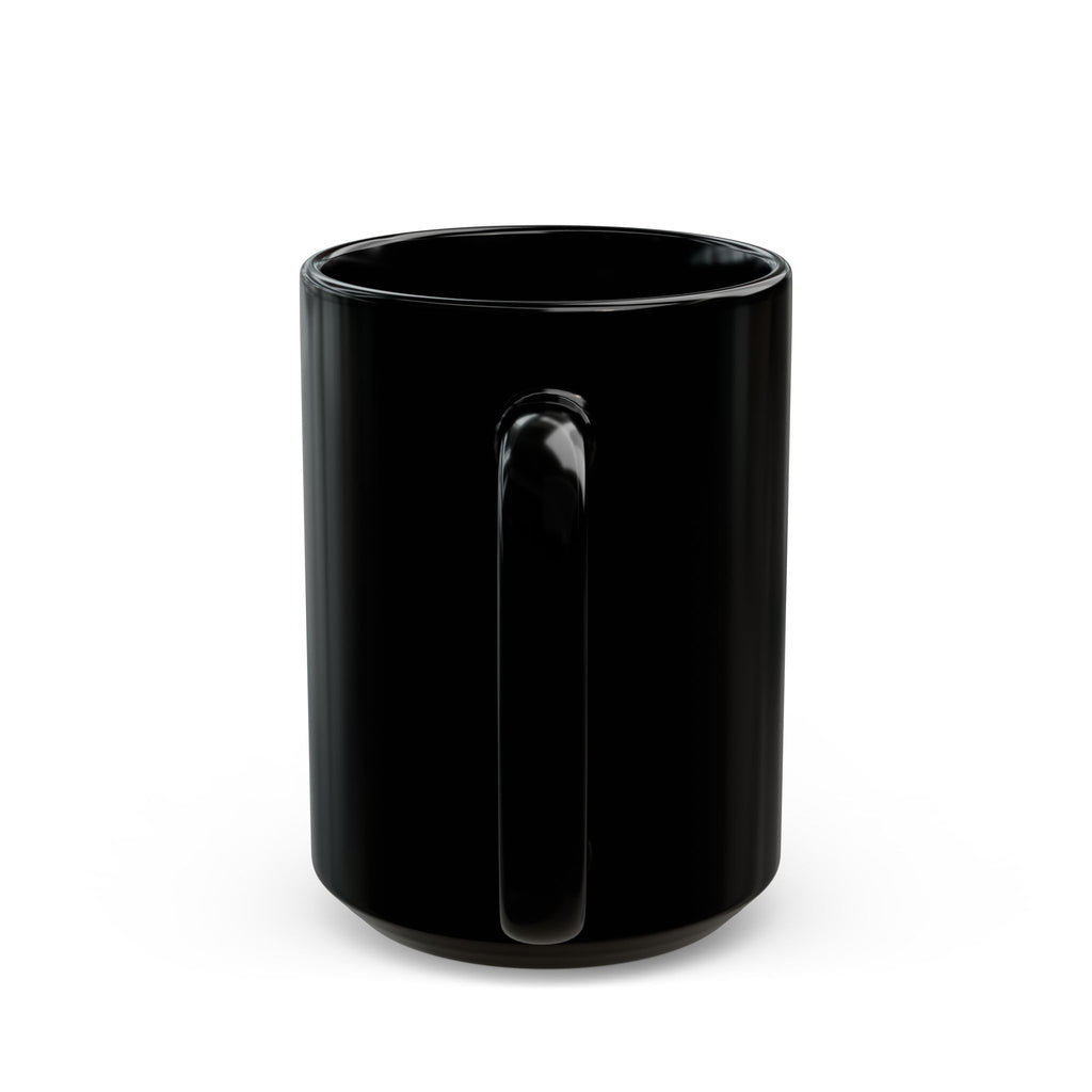 Queen of Hearts Gothic  Steampunk Art Mug — Dark Fantasy Black Ceramic Coffee Cup (11oz/15oz)