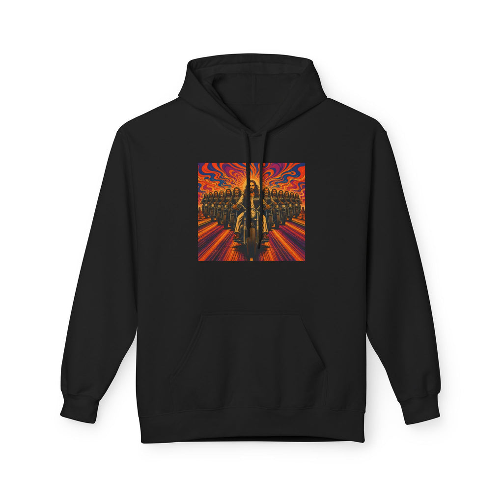 Yashua/Jesus 60's biker hoodie