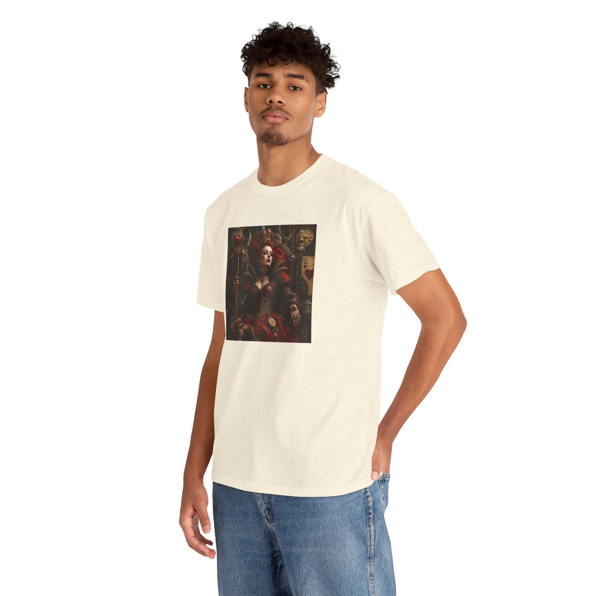 Gothic - Steampunk Queen Art Tee - Dark Renaissance Portrait T-Shirt
