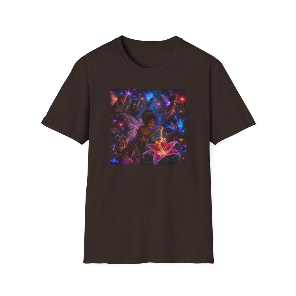 Fairy Garden T-Shirt — Enchanted Nightlight Wings Design