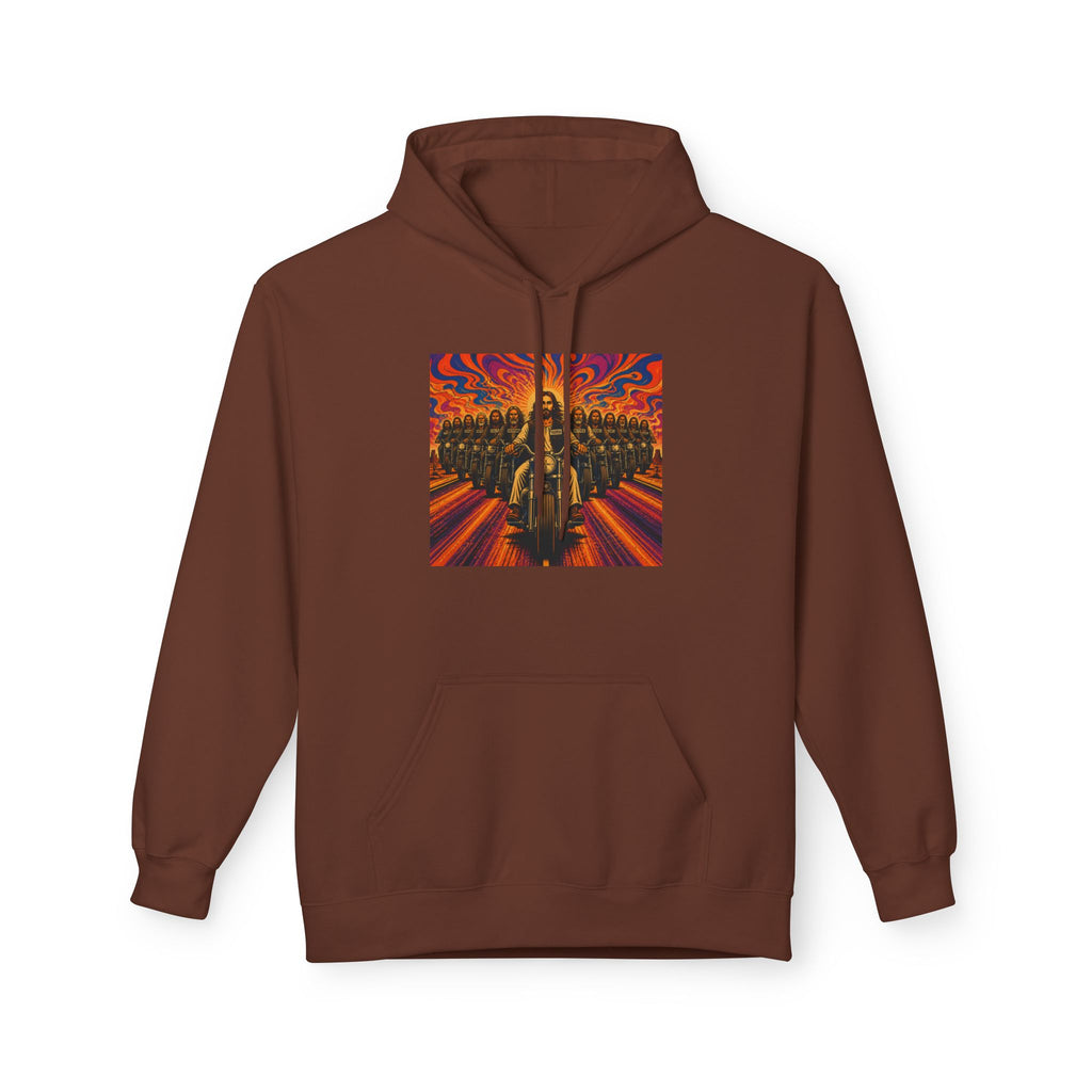 Yashua/Jesus 60's biker hoodie