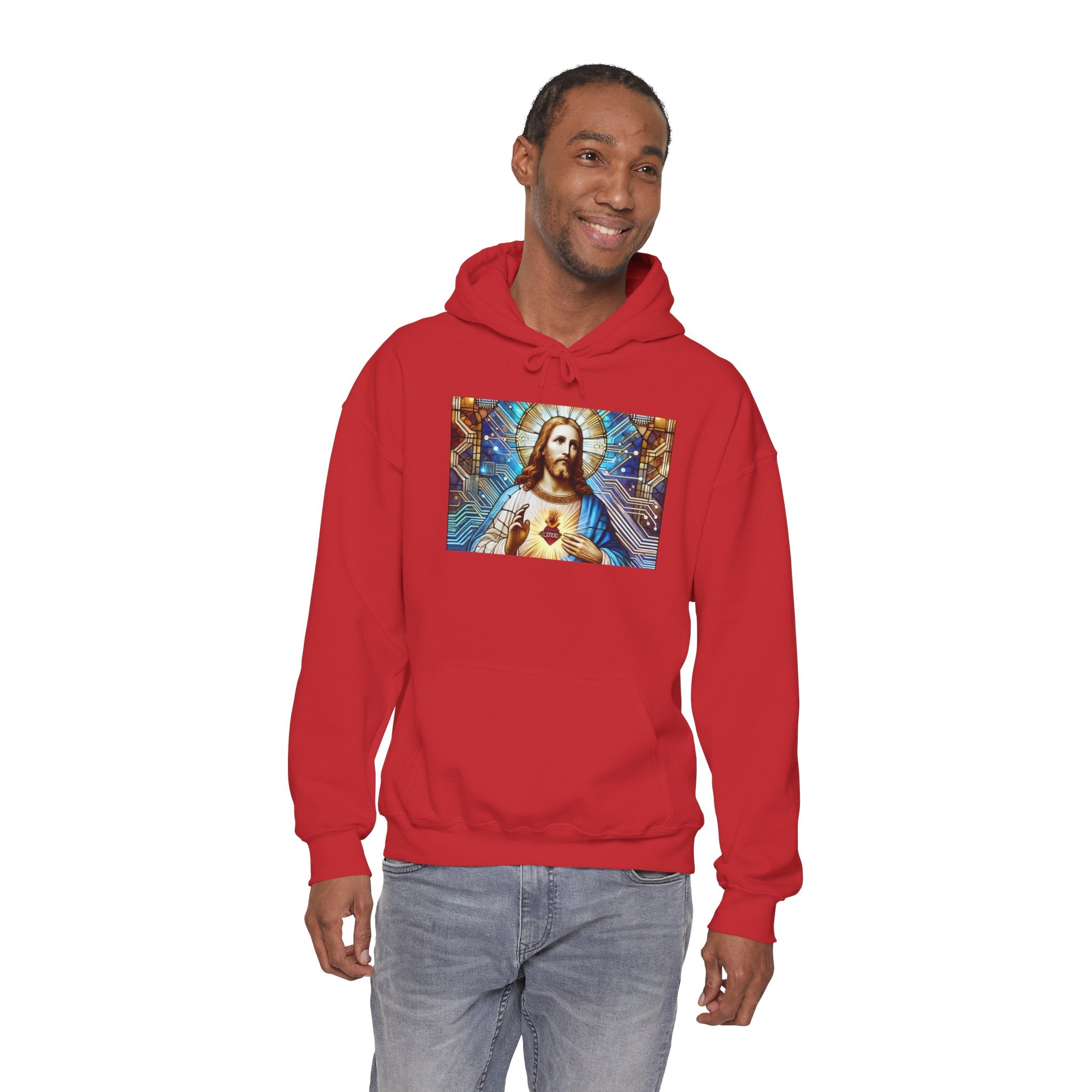 Digital Jesus Hoodie — Graphic Sweatshirt
