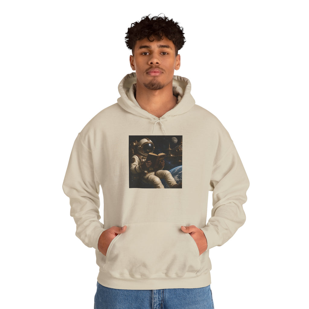 Astronaut Lounge Hoodie — Vintage Space Crew Astronaut Graphic Sweatshirt