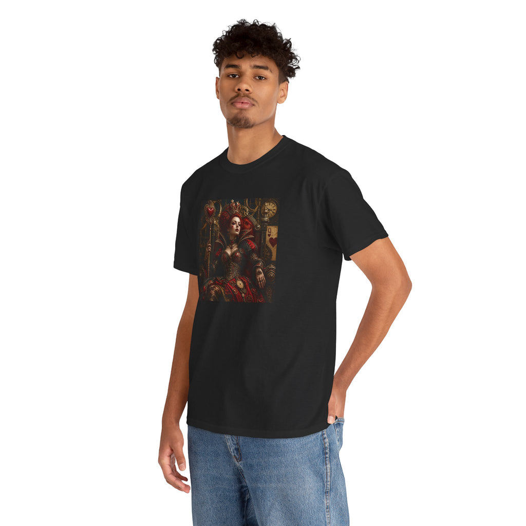Gothic - Steampunk Queen Art Tee - Dark Renaissance Portrait T-Shirt