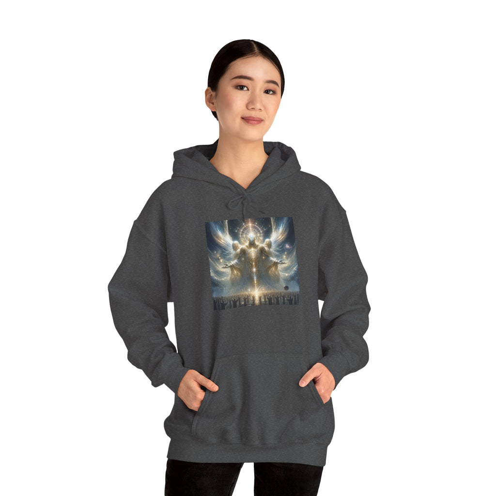 Elohim Gathering— Ethereal Angelic Cloudscape Pullover
