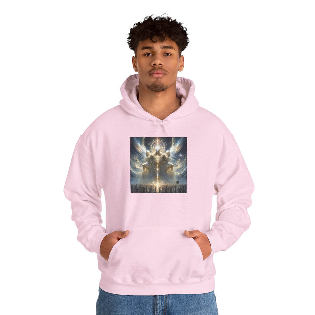 Elohim Gathering— Ethereal Angelic Cloudscape Pullover