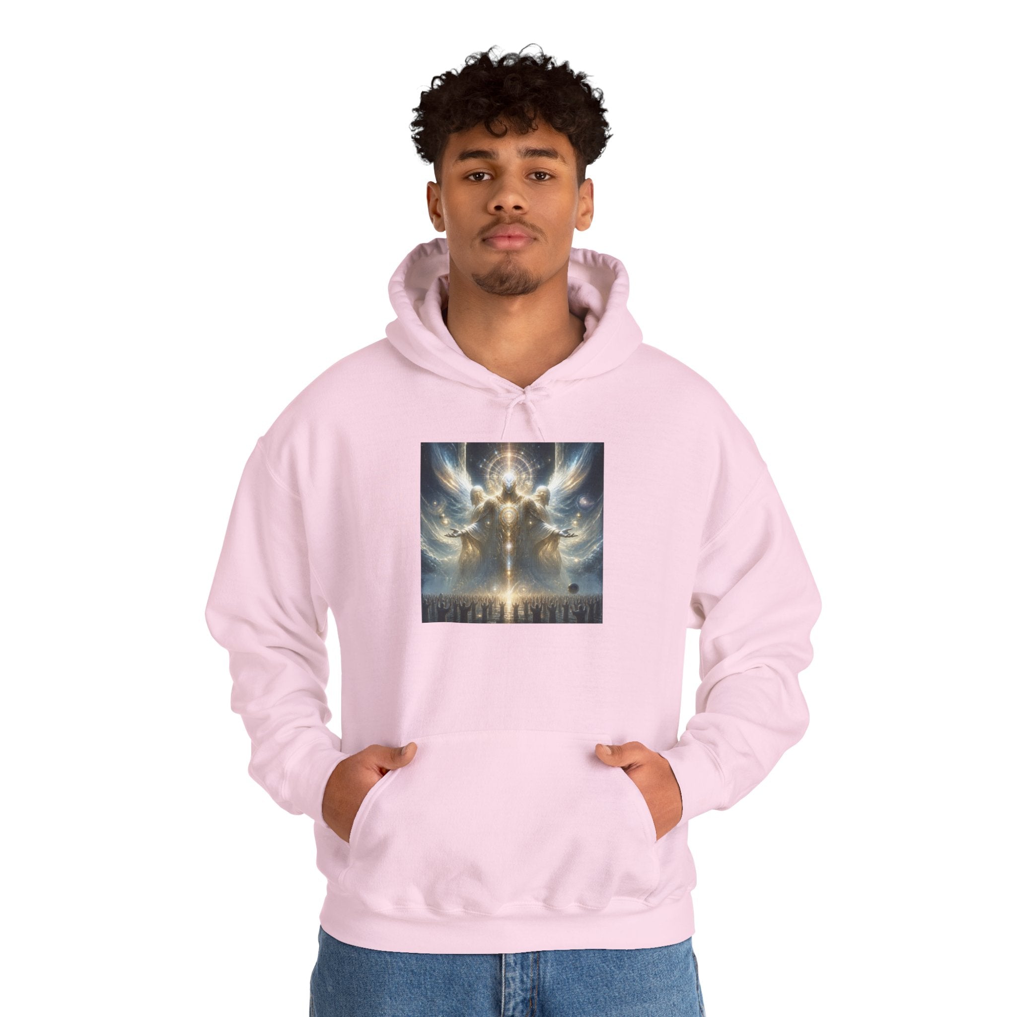 Elohim Gathering— Ethereal Angelic Cloudscape Pullover