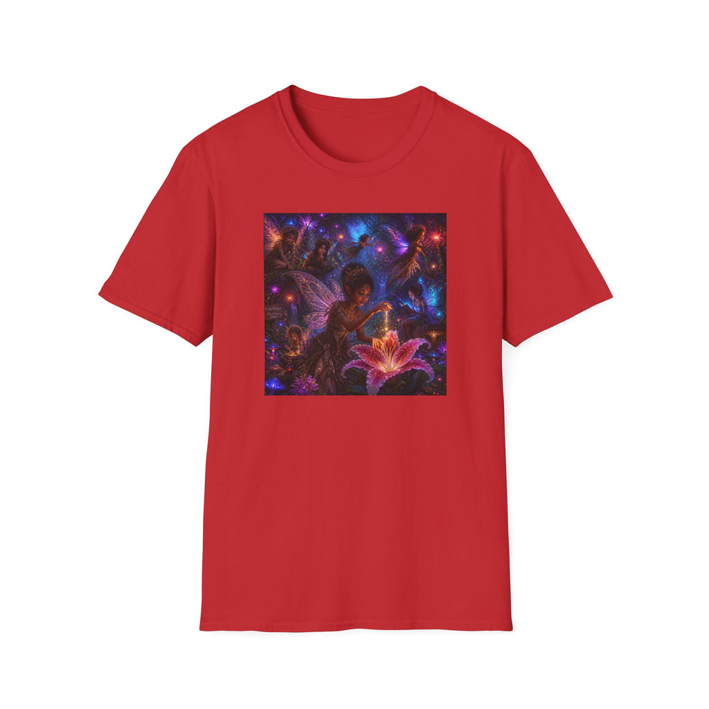 Fairy Garden T-Shirt — Enchanted Nightlight Wings Design