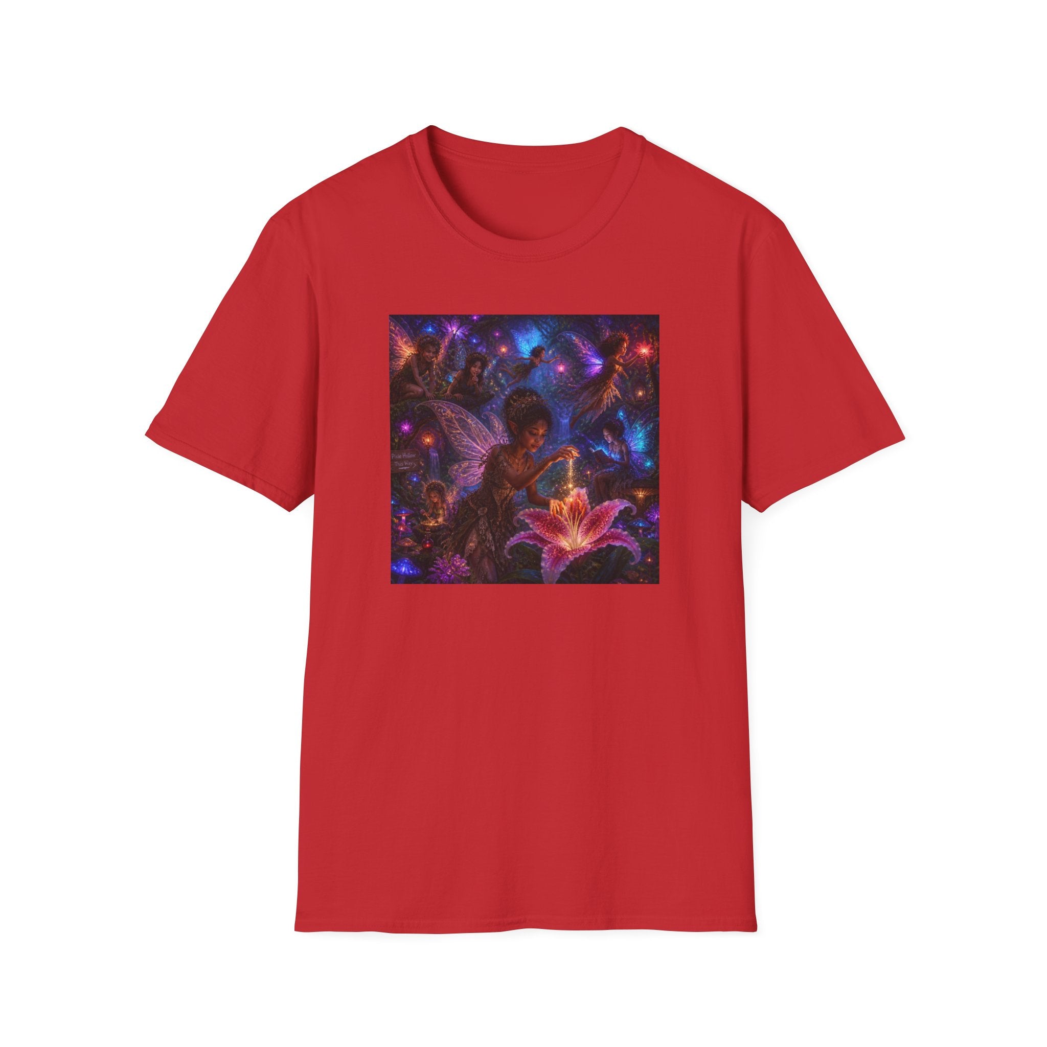 Fairy Garden T-Shirt — Enchanted Nightlight Wings Design