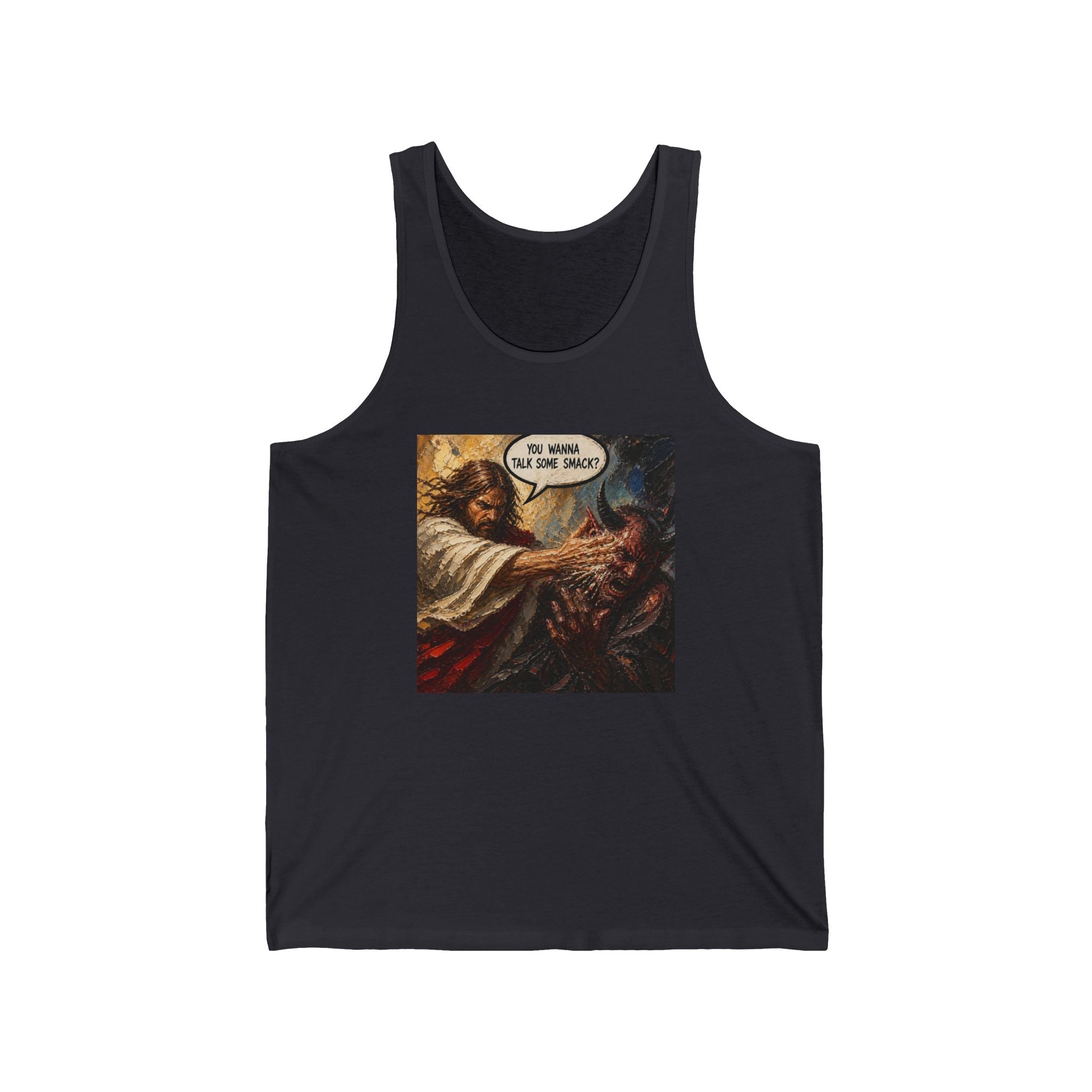 Jesus Slap Meme Tank Top — "Be Reasonable, I Love Dance" Graphic Tank