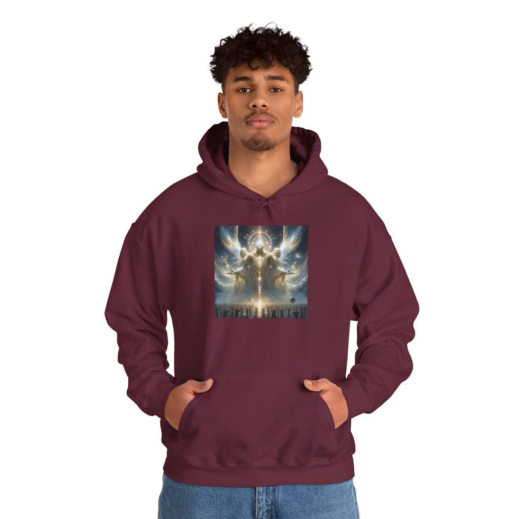Elohim Gathering— Ethereal Angelic Cloudscape Pullover