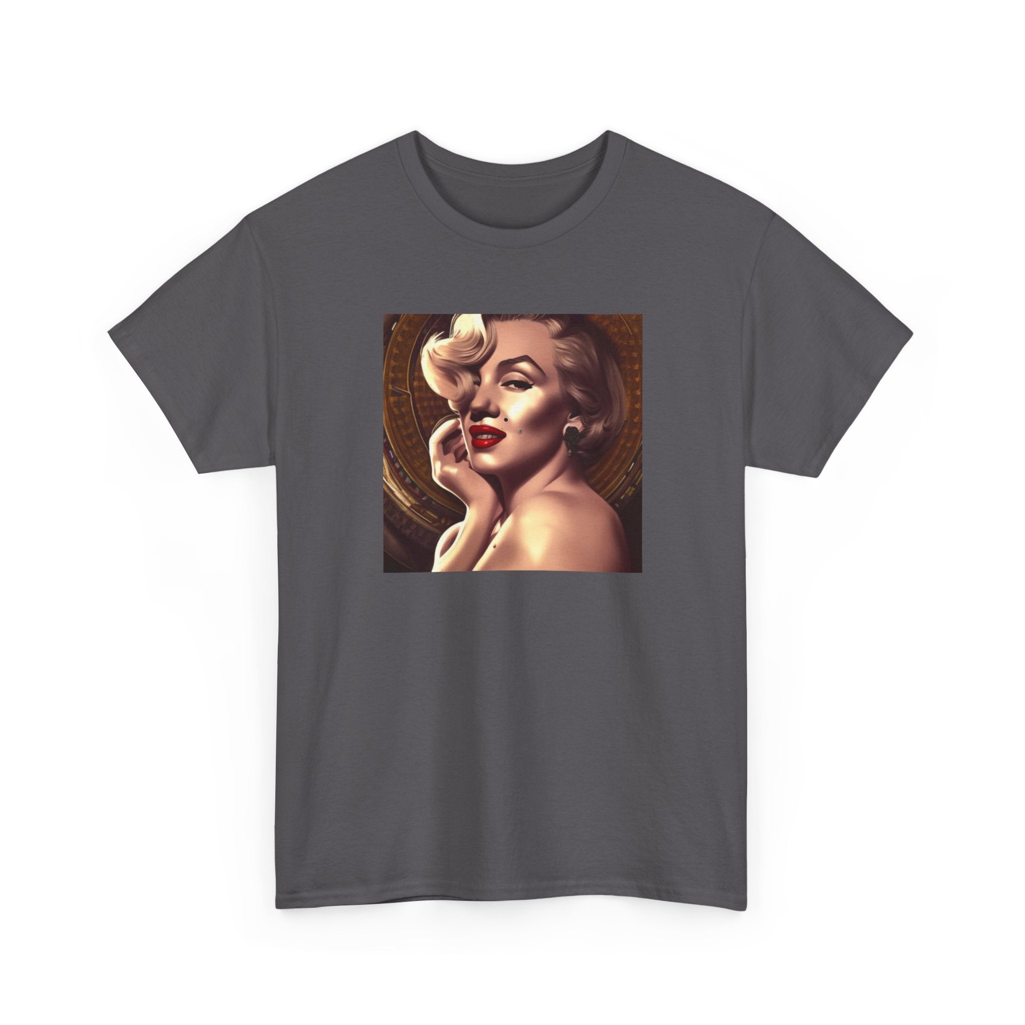 Vintage Glam Portrait Tee — Retro Pinup Art T-Shirt