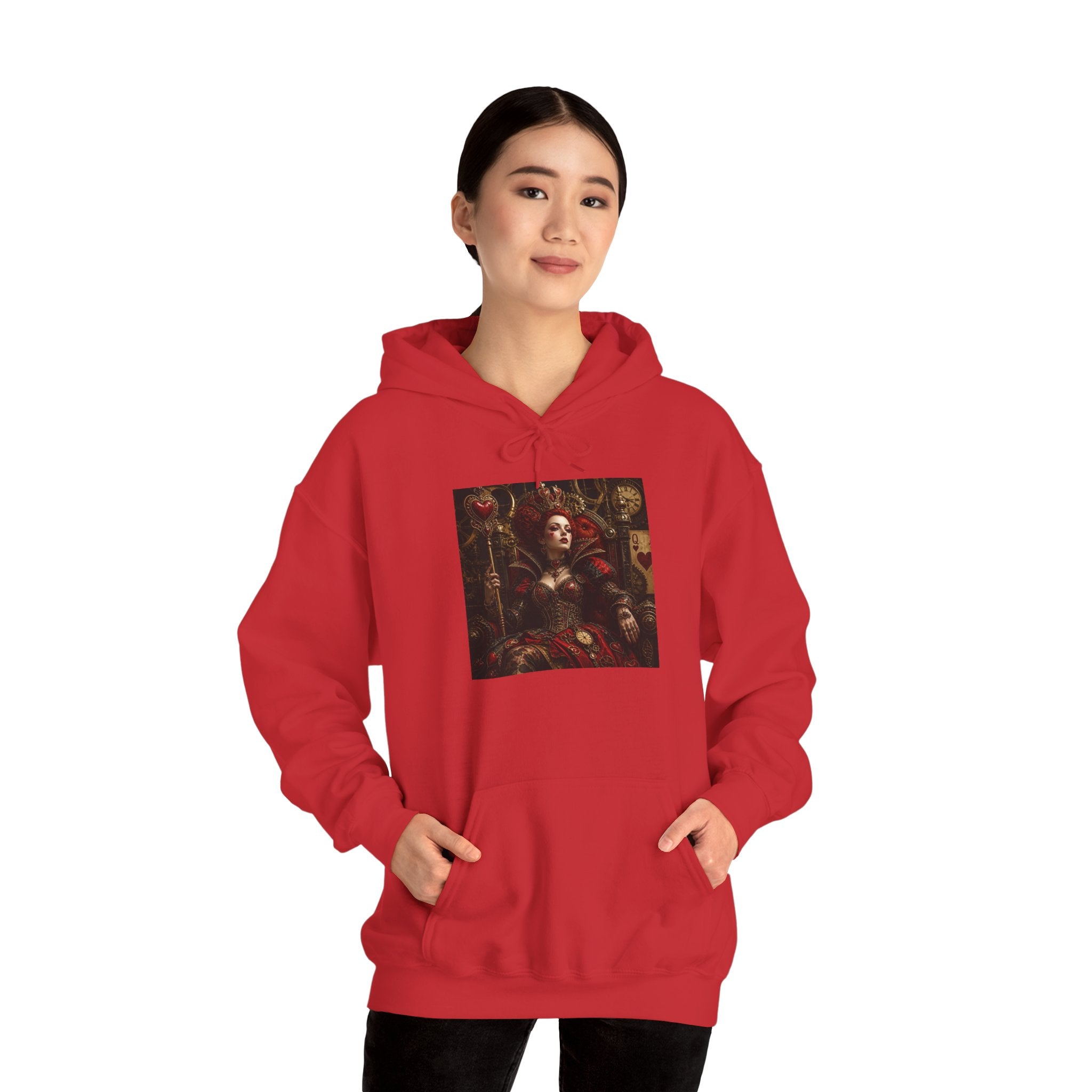 Medieval Steampunk Noble Portrait Hoodie — Vintage Renaissance Art Pullover