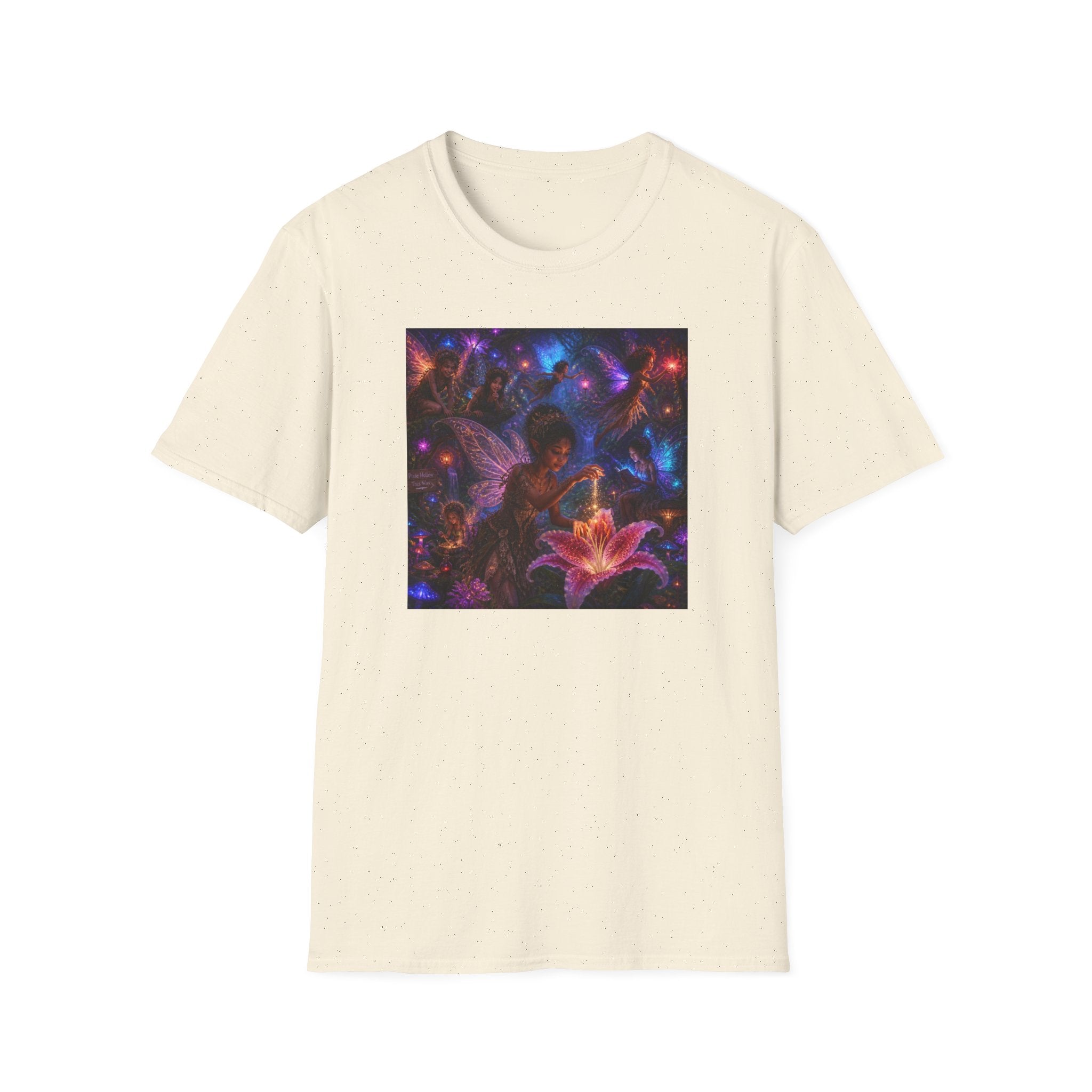 Fairy Garden T-Shirt — Enchanted Nightlight Wings Design
