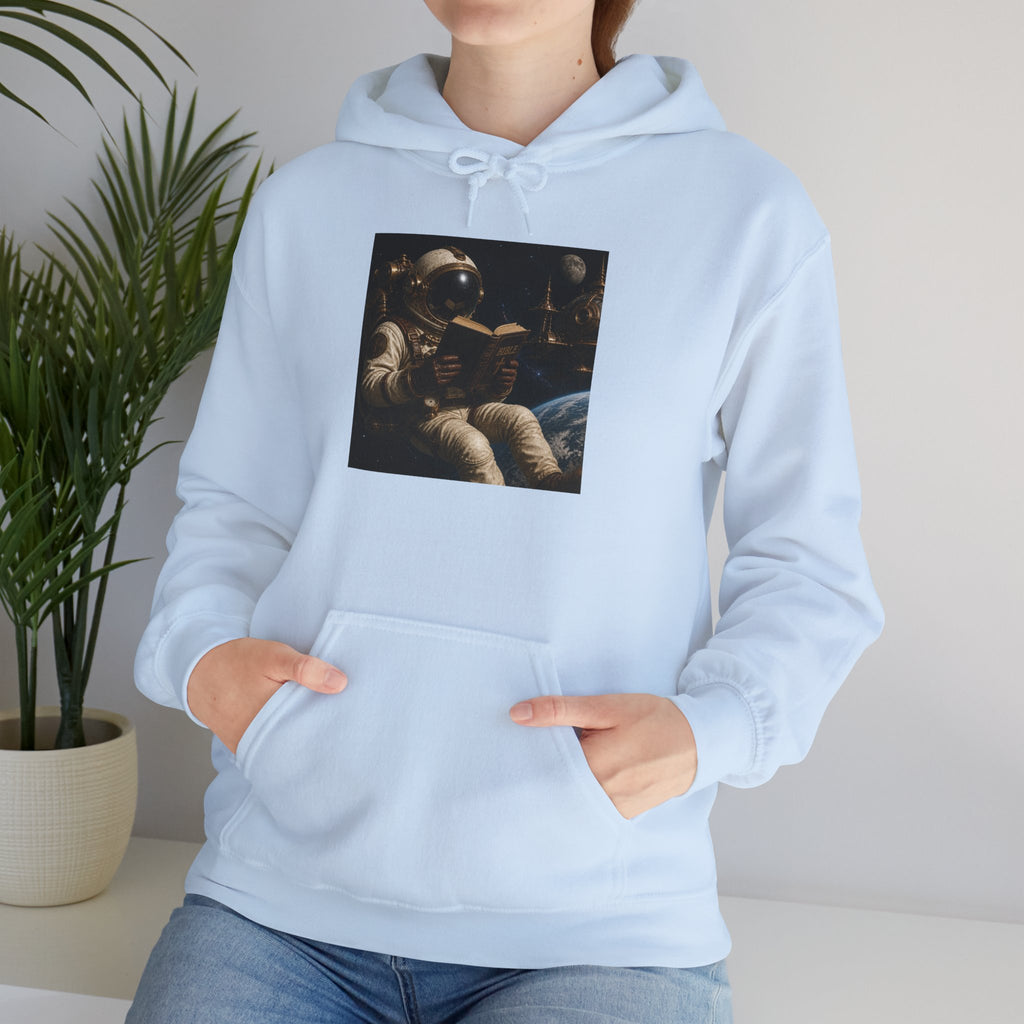 Astronaut Lounge Hoodie — Vintage Space Crew Astronaut Graphic Sweatshirt