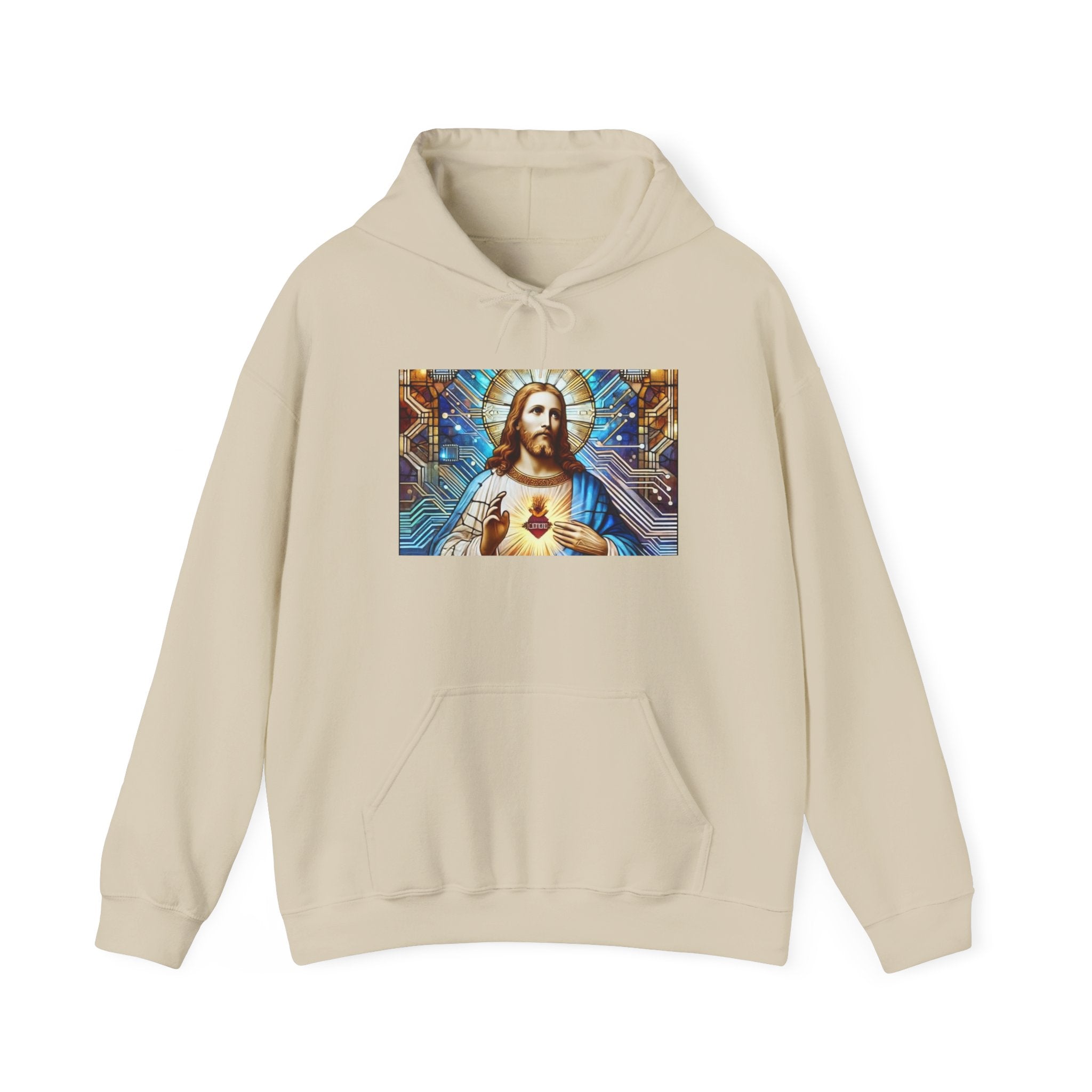 Digital Jesus Hoodie — Graphic Sweatshirt
