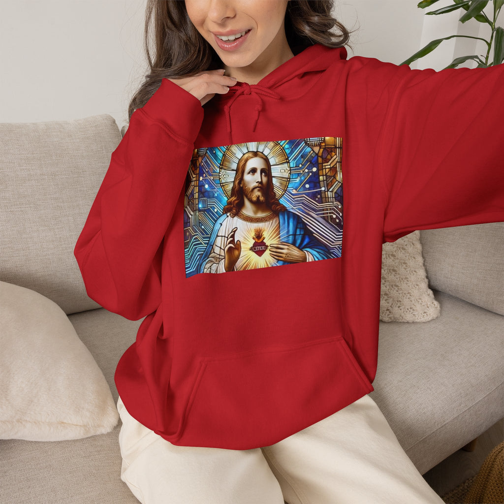 Digital Jesus Hoodie — Graphic Sweatshirt