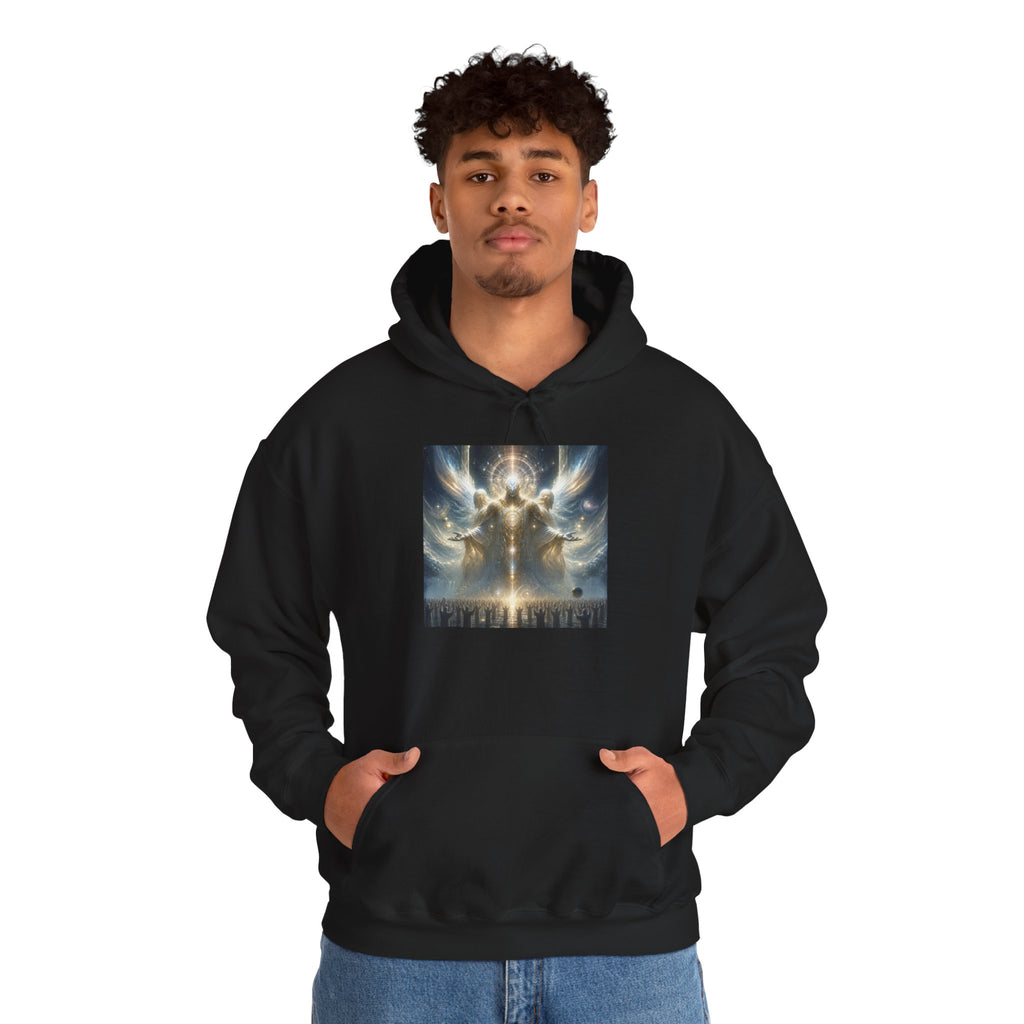 Elohim Gathering— Ethereal Angelic Cloudscape Pullover