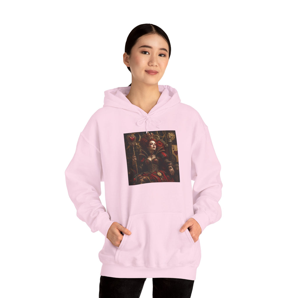 Medieval Steampunk Noble Portrait Hoodie — Vintage Renaissance Art Pullover