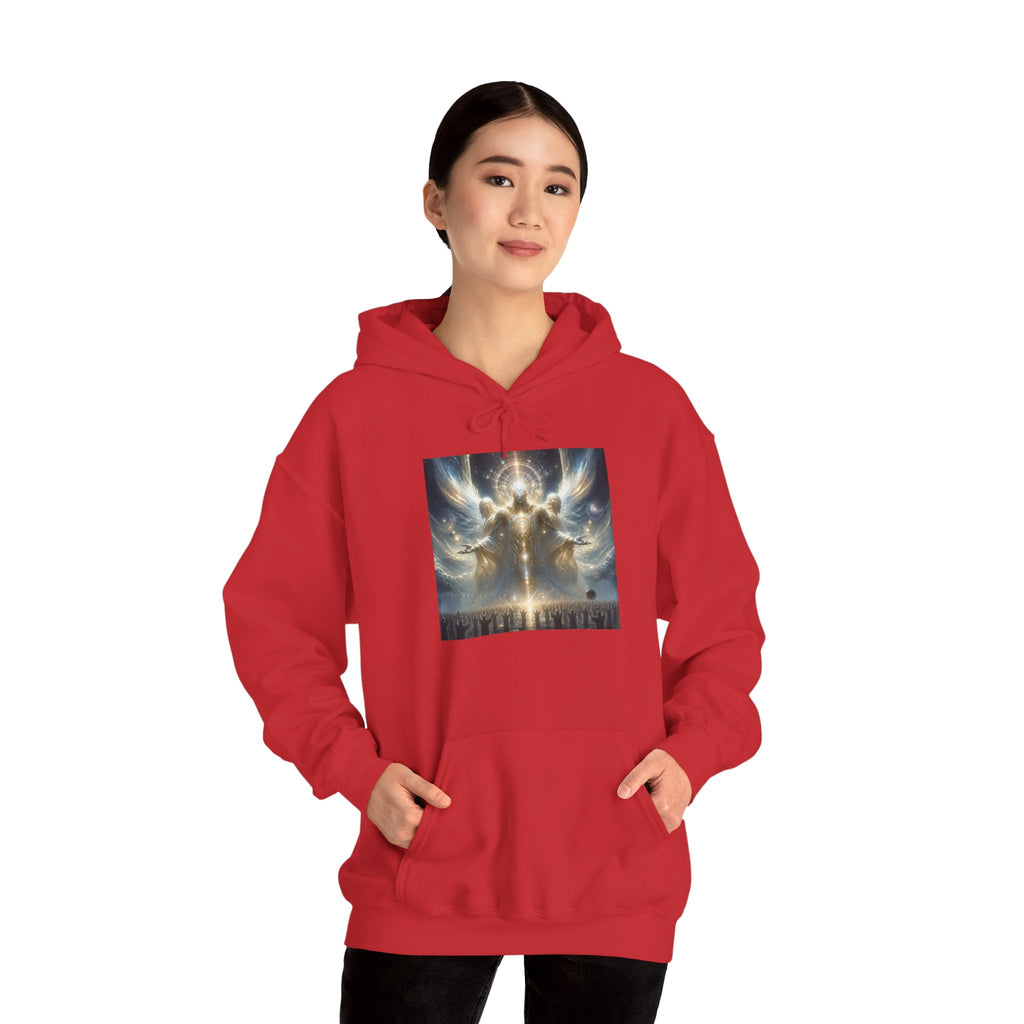 Elohim Gathering— Ethereal Angelic Cloudscape Pullover