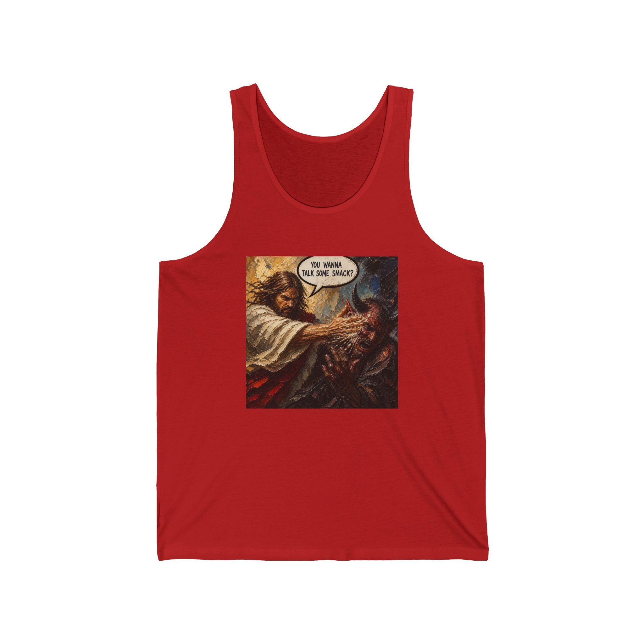 Jesus Slap Meme Tank Top — "Be Reasonable, I Love Dance" Graphic Tank