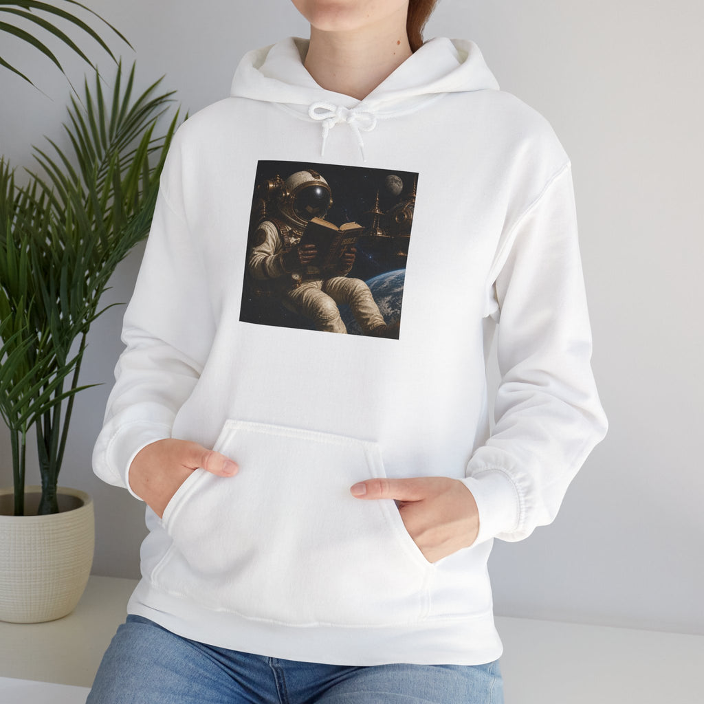 Astronaut Lounge Hoodie — Vintage Space Crew Astronaut Graphic Sweatshirt