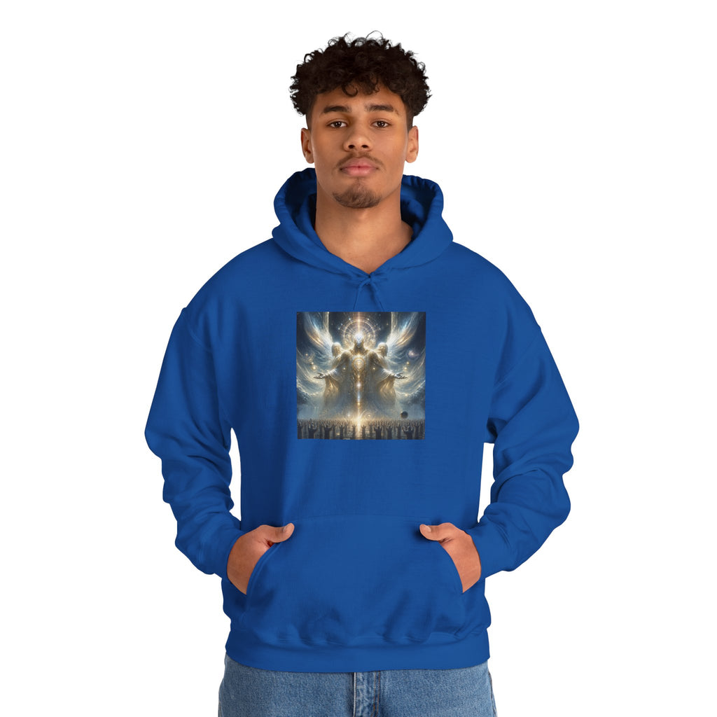 Elohim Gathering— Ethereal Angelic Cloudscape Pullover