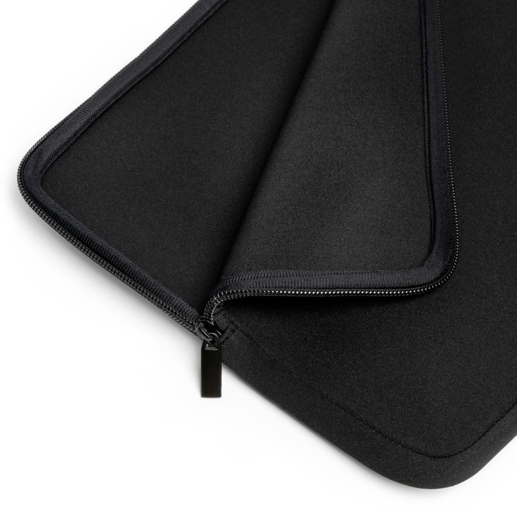 Sacred Heart Jesus Laptop Sleeve — Stained-Glass Tech Faith Case