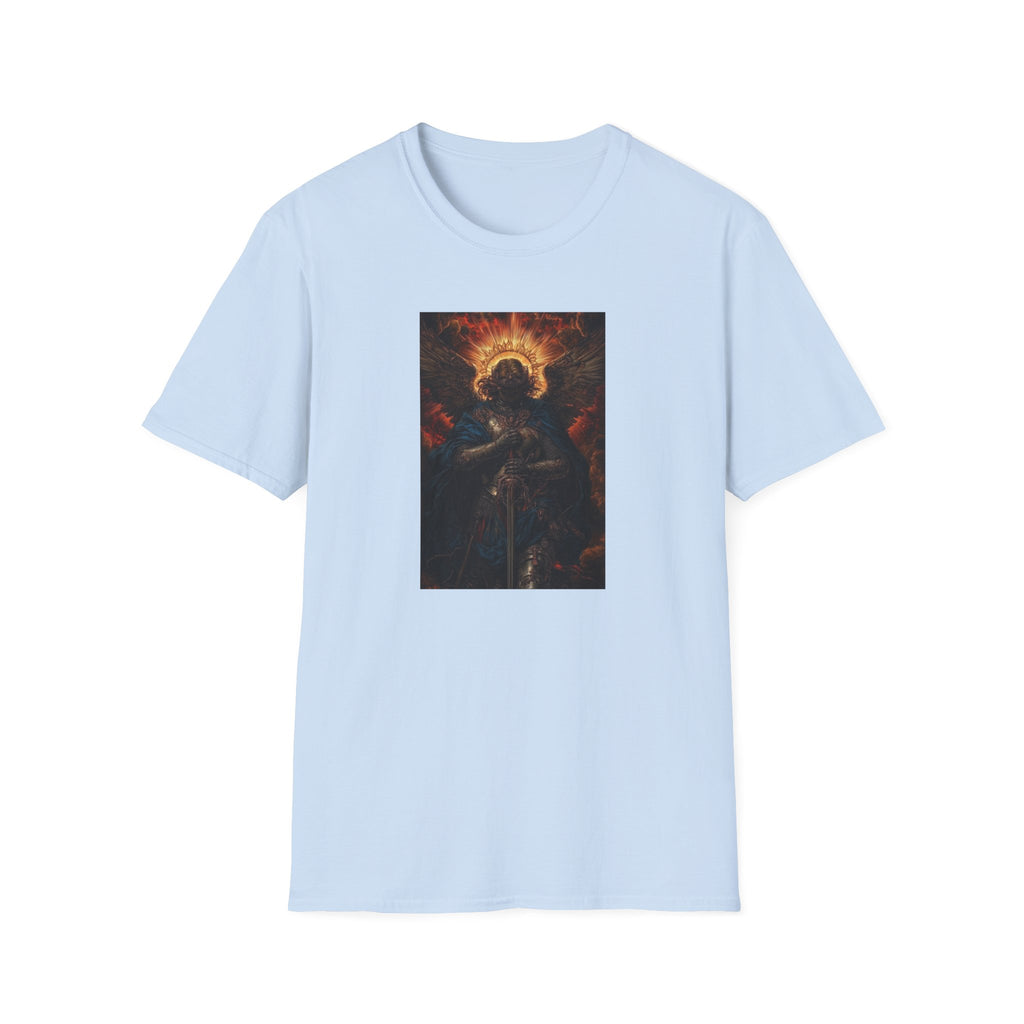Graphic T-Shirt — Dark Angel Halo  religious Art Tee