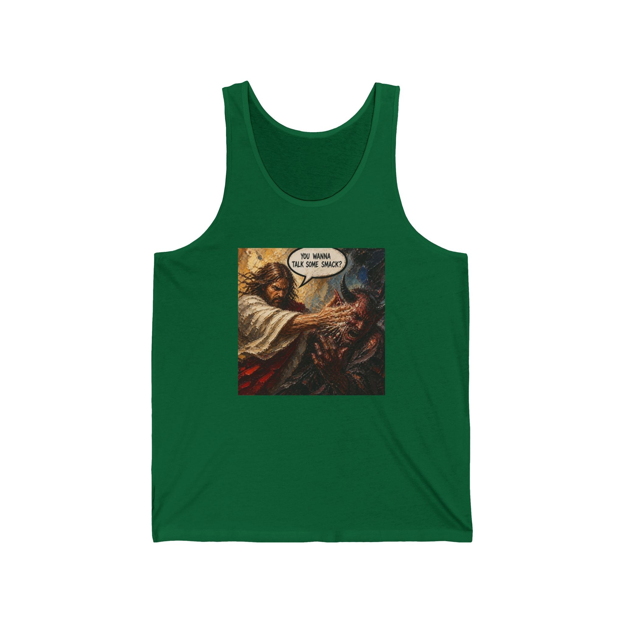 Jesus Slap Meme Tank Top — "Be Reasonable, I Love Dance" Graphic Tank
