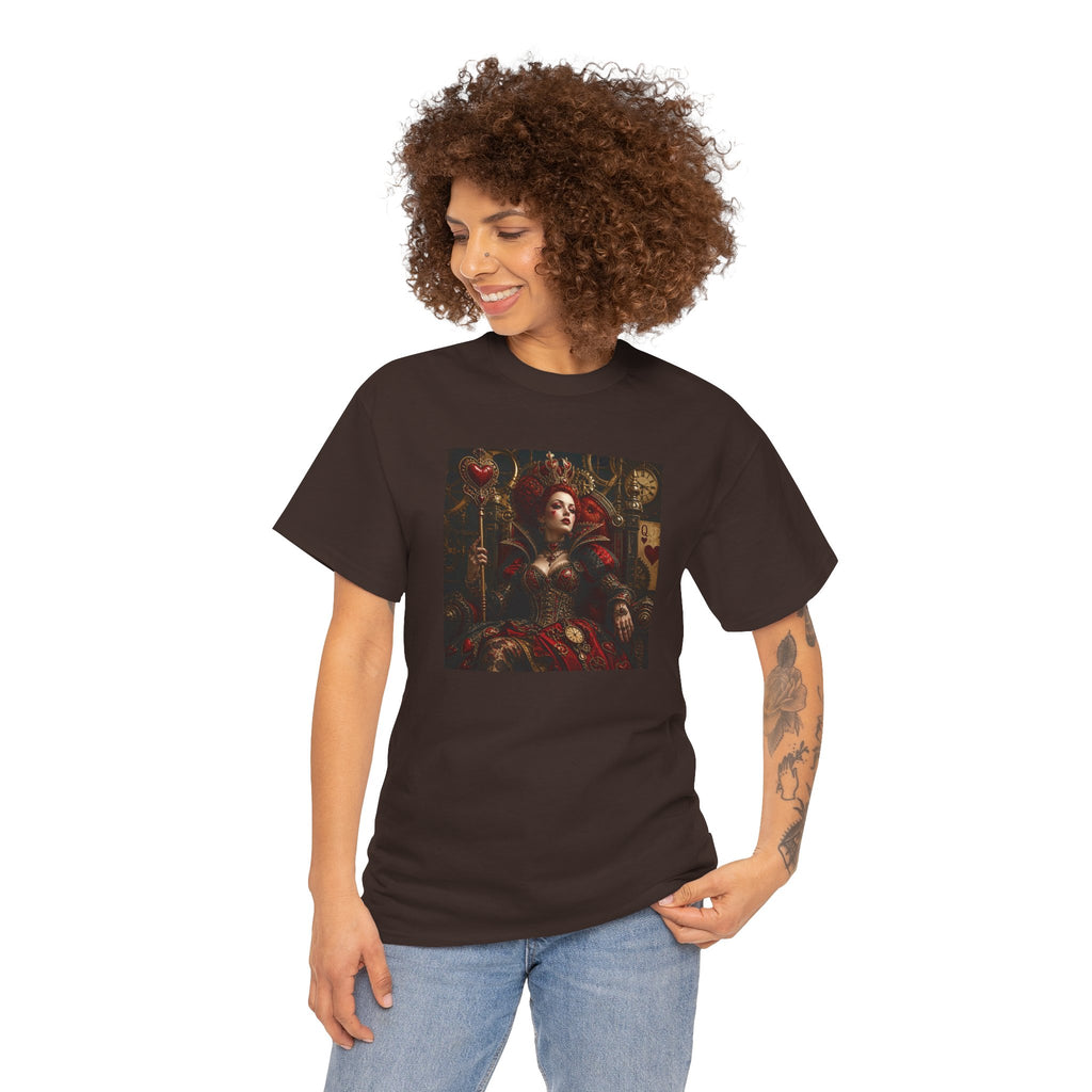 Gothic - Steampunk Queen Art Tee - Dark Renaissance Portrait T-Shirt