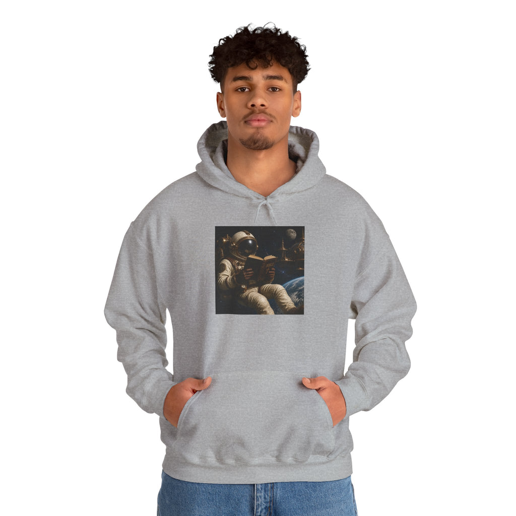 Astronaut Lounge Hoodie — Vintage Space Crew Astronaut Graphic Sweatshirt