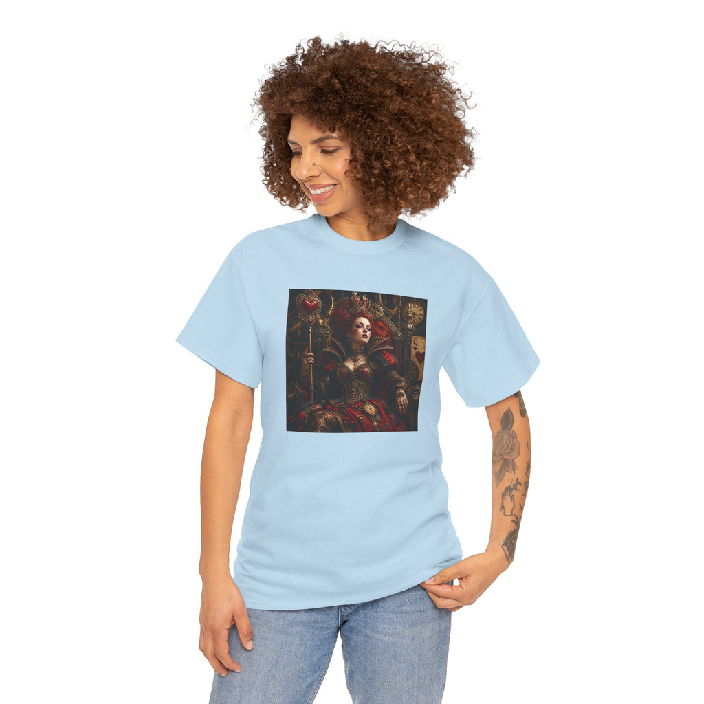 Gothic - Steampunk Queen Art Tee - Dark Renaissance Portrait T-Shirt