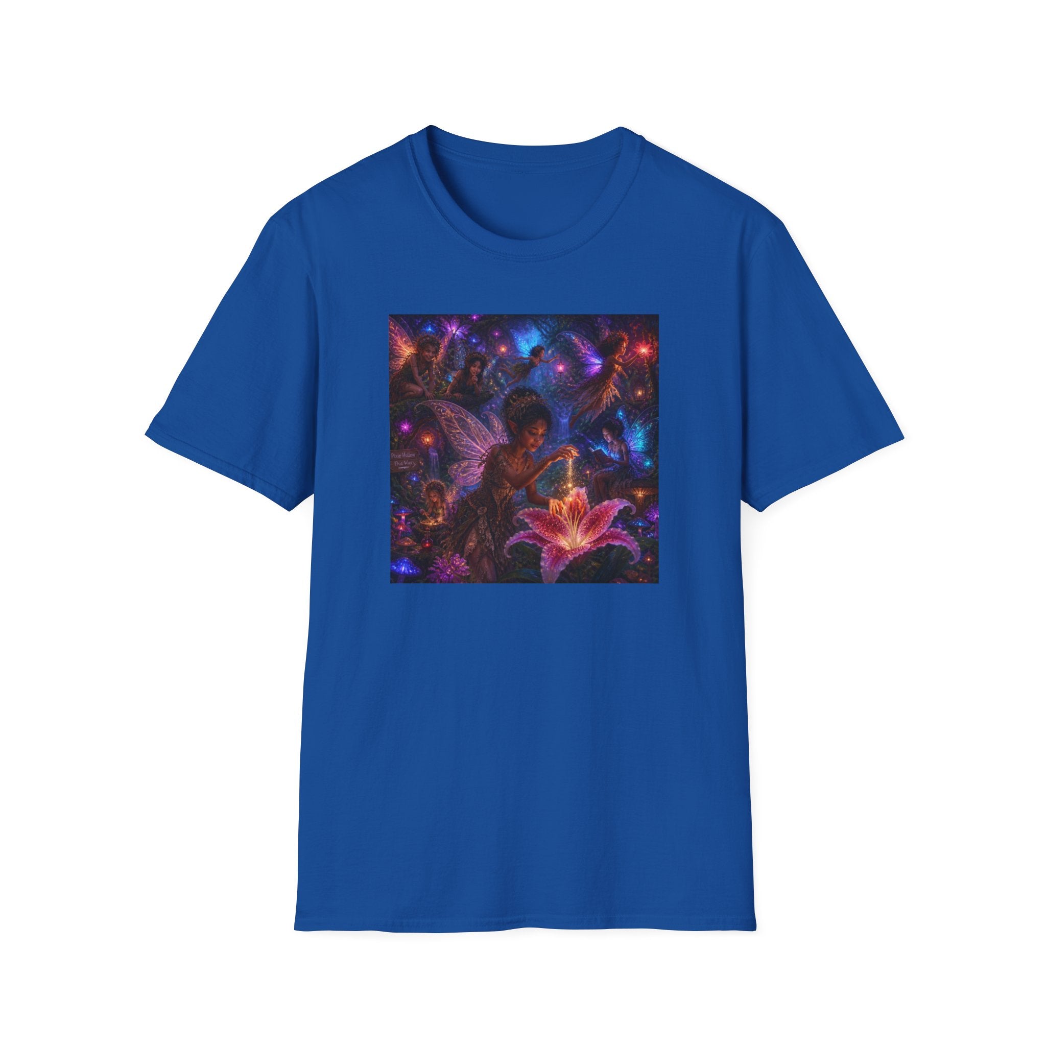 Fairy Garden T-Shirt — Enchanted Nightlight Wings Design