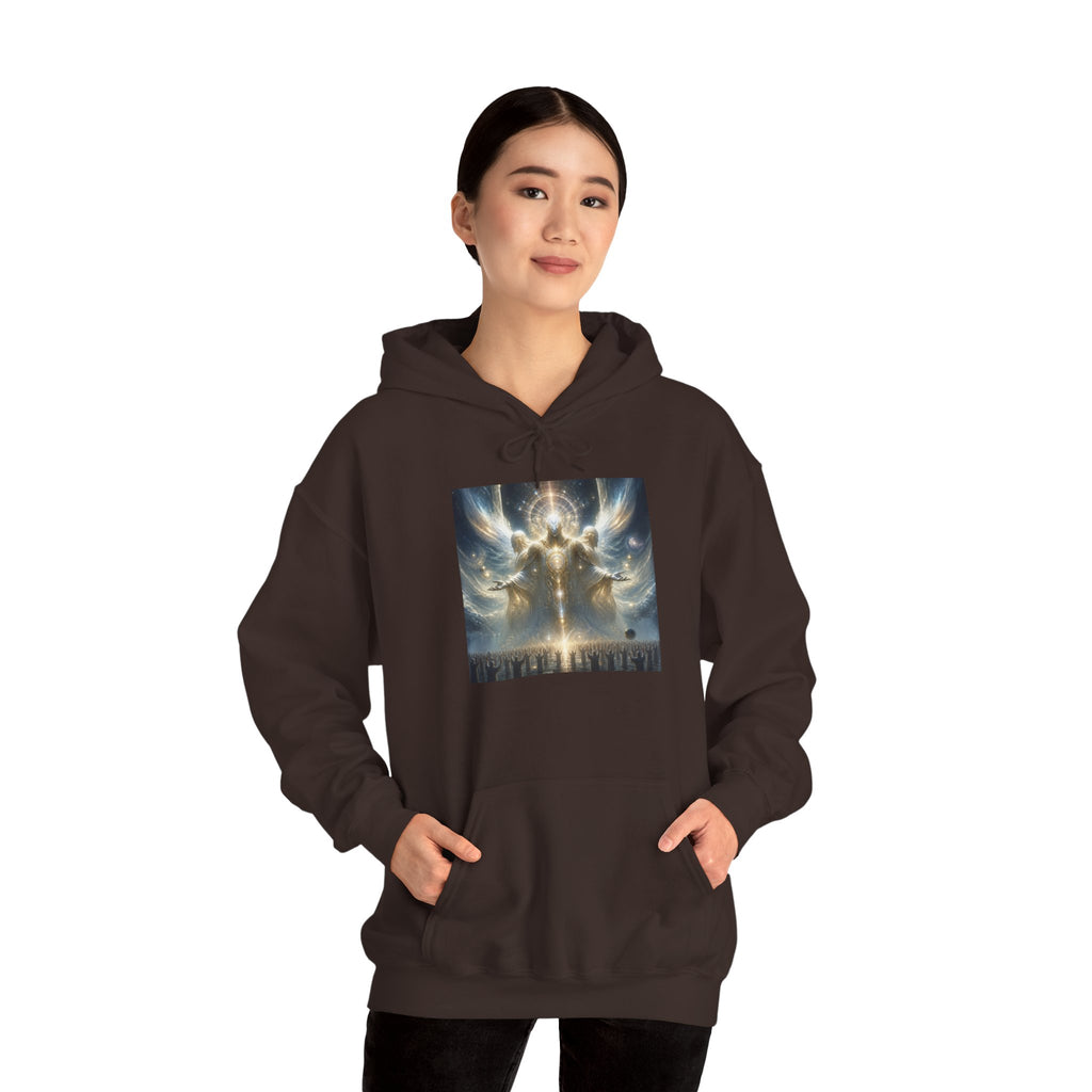 Elohim Gathering— Ethereal Angelic Cloudscape Pullover