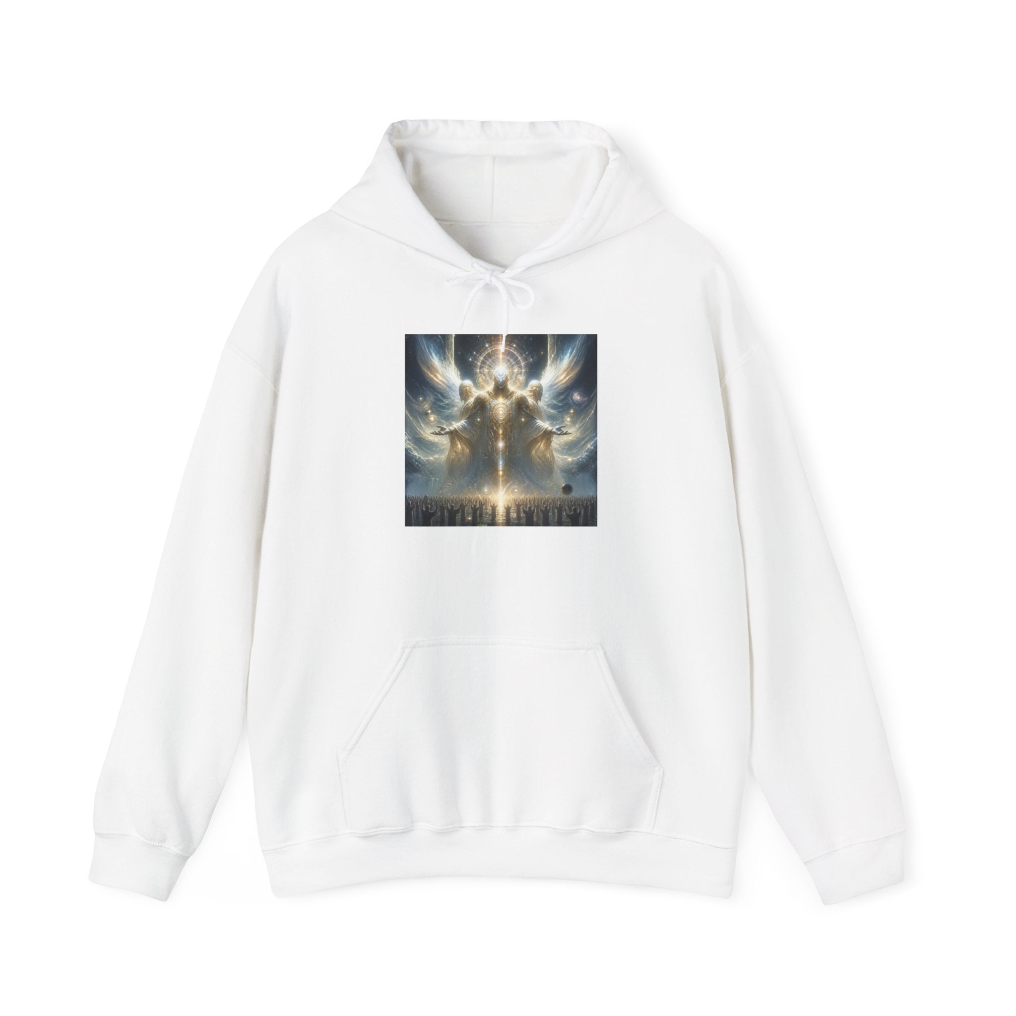 Elohim Gathering— Ethereal Angelic Cloudscape Pullover
