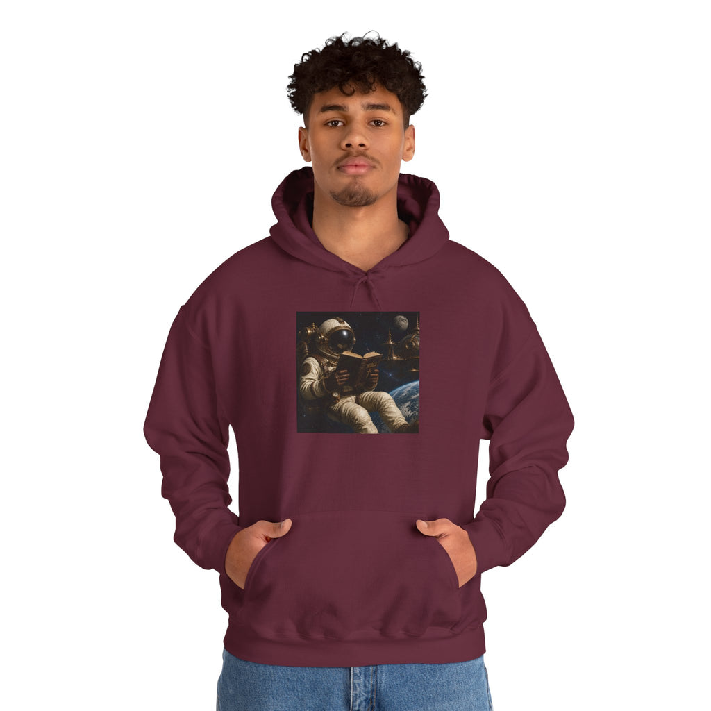 Astronaut Lounge Hoodie — Vintage Space Crew Astronaut Graphic Sweatshirt