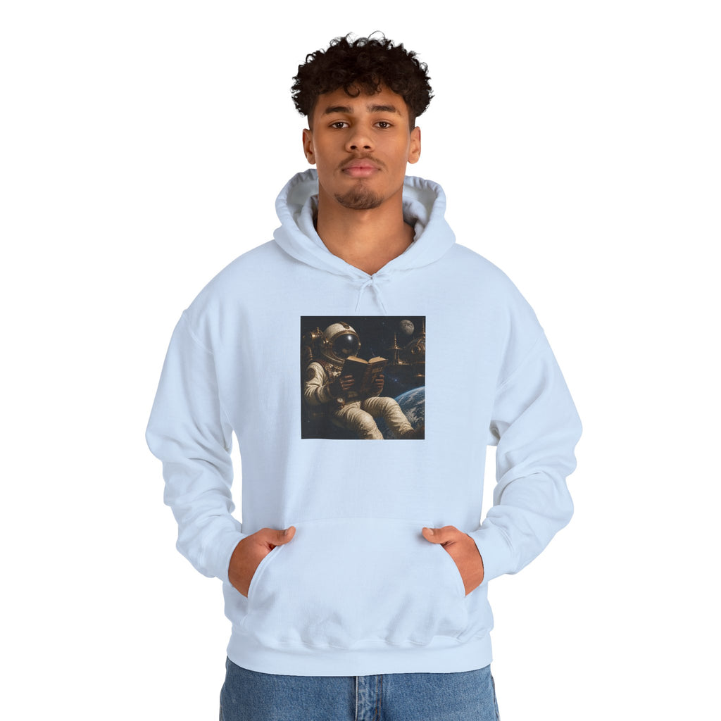 Astronaut Lounge Hoodie — Vintage Space Crew Astronaut Graphic Sweatshirt