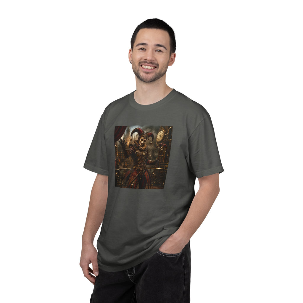 Steampunk Dark Carnival Jester Illustration
