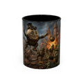 Steampunk Humpty Dumpty Fantasy Coffee Mug — Dark Fantasy Accent Mug (11/15oz)