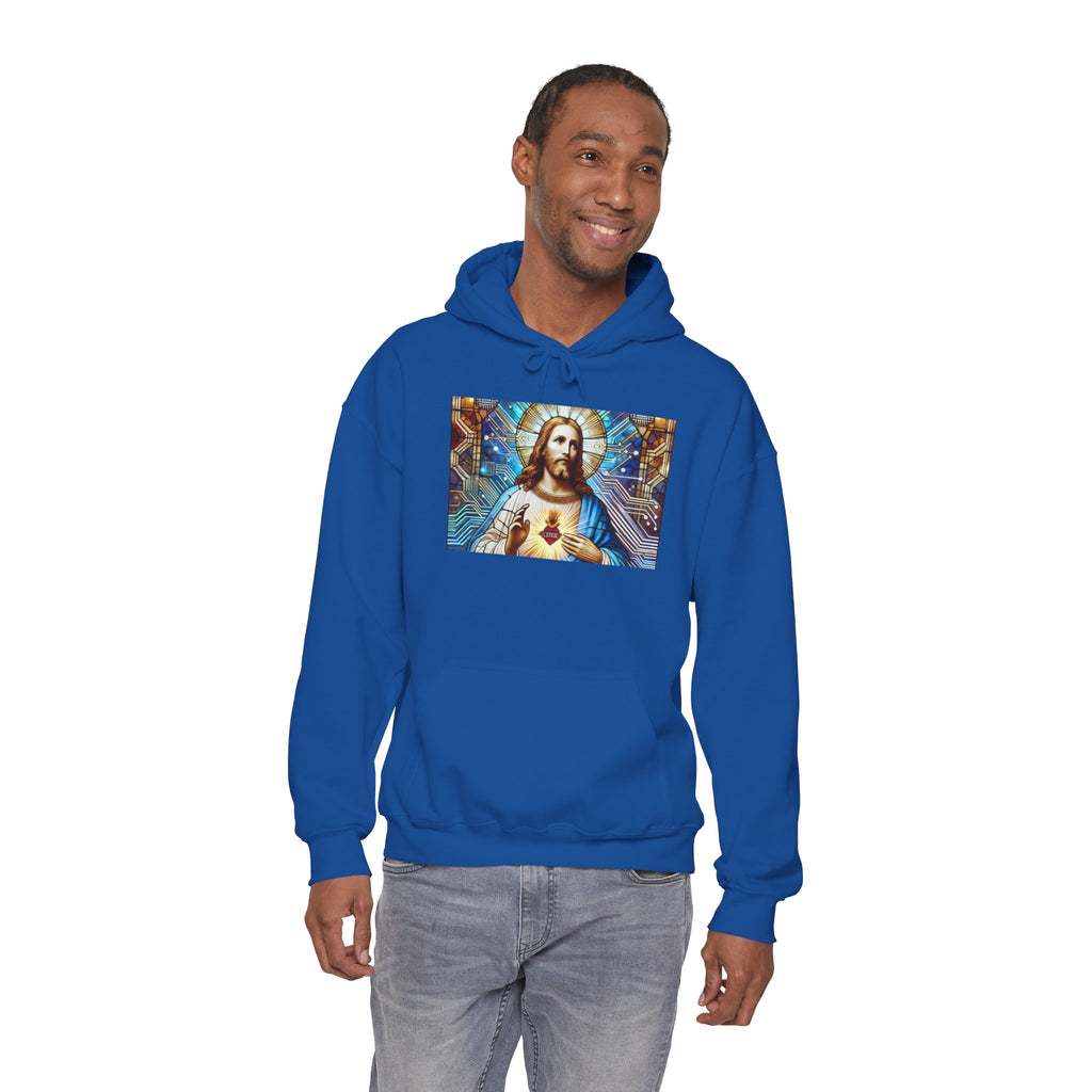 Digital Jesus Hoodie — Graphic Sweatshirt