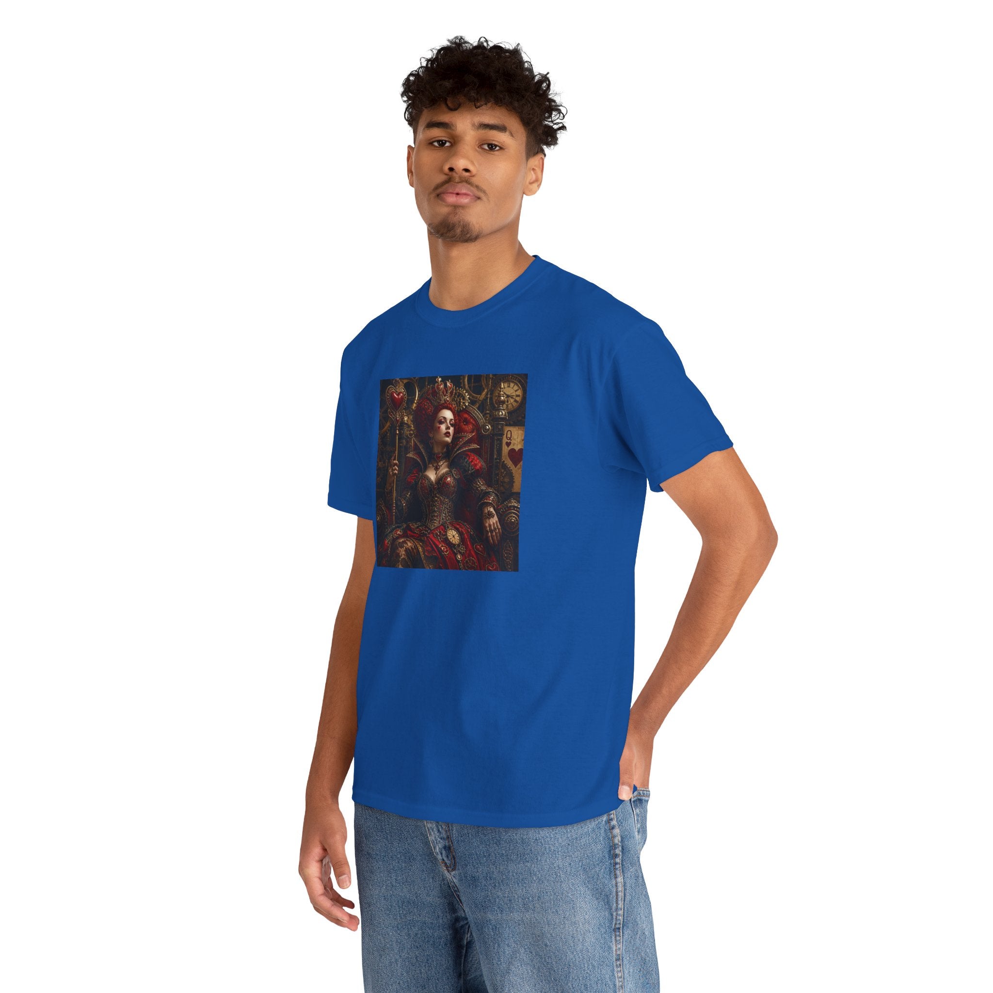 Gothic - Steampunk Queen Art Tee - Dark Renaissance Portrait T-Shirt