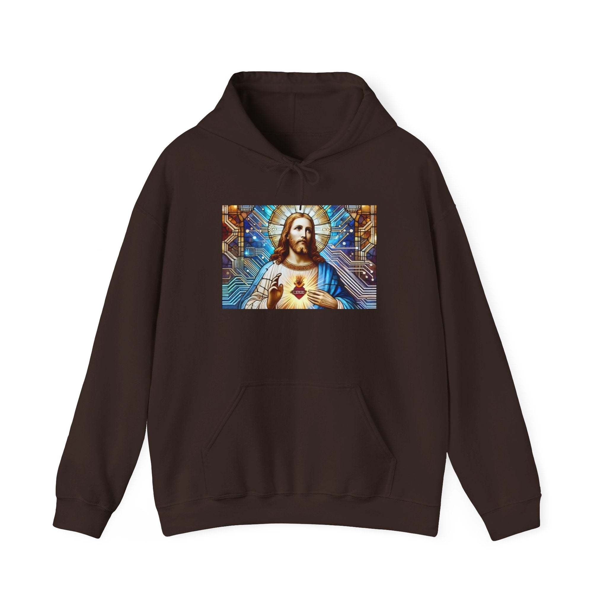 Digital Jesus Hoodie — Graphic Sweatshirt