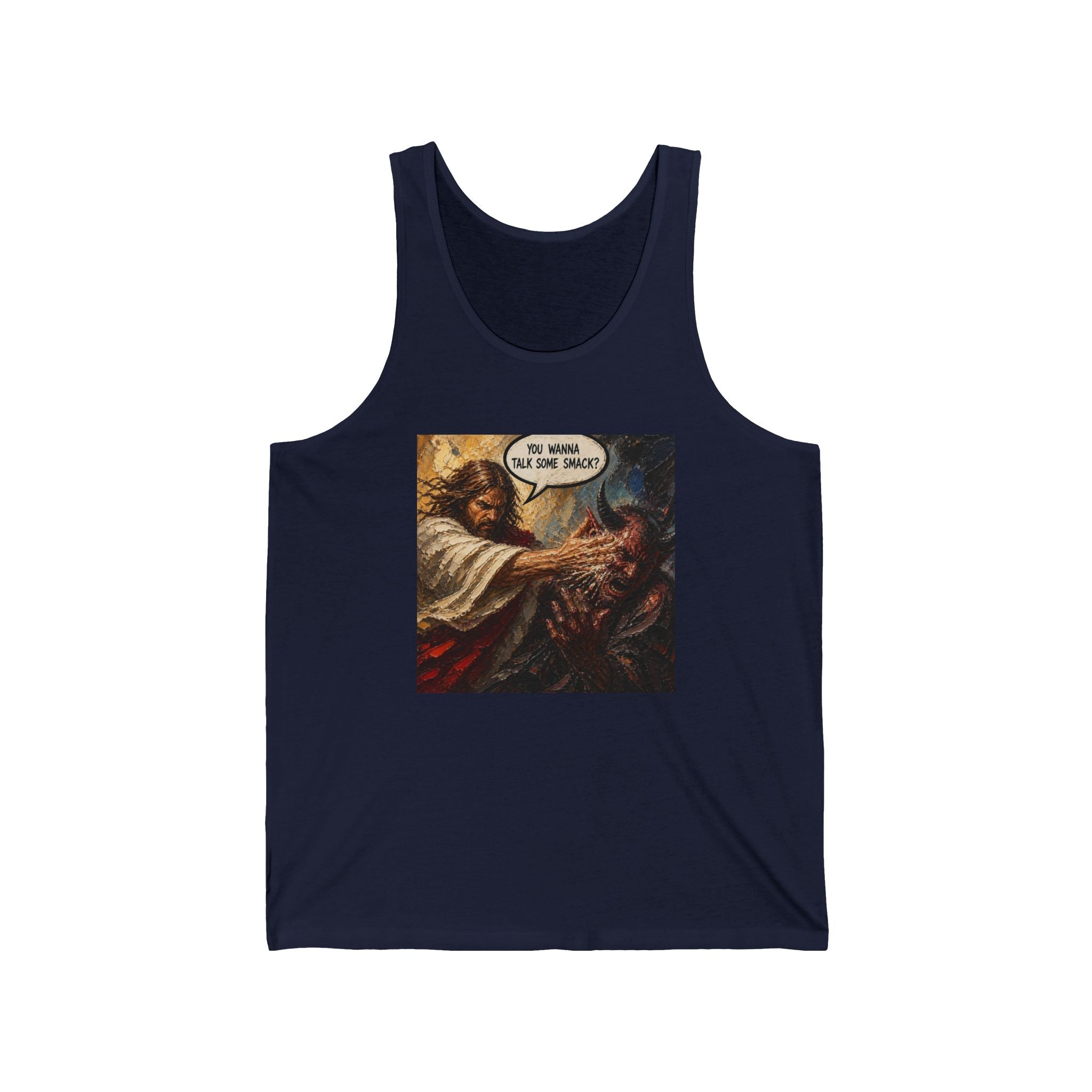 Jesus Slap Meme Tank Top — "Be Reasonable, I Love Dance" Graphic Tank