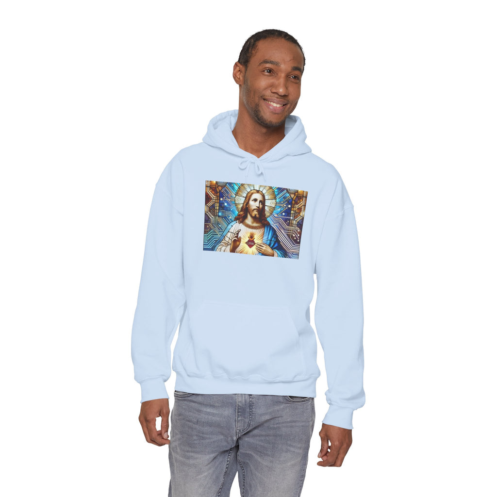 Digital Jesus Hoodie — Graphic Sweatshirt