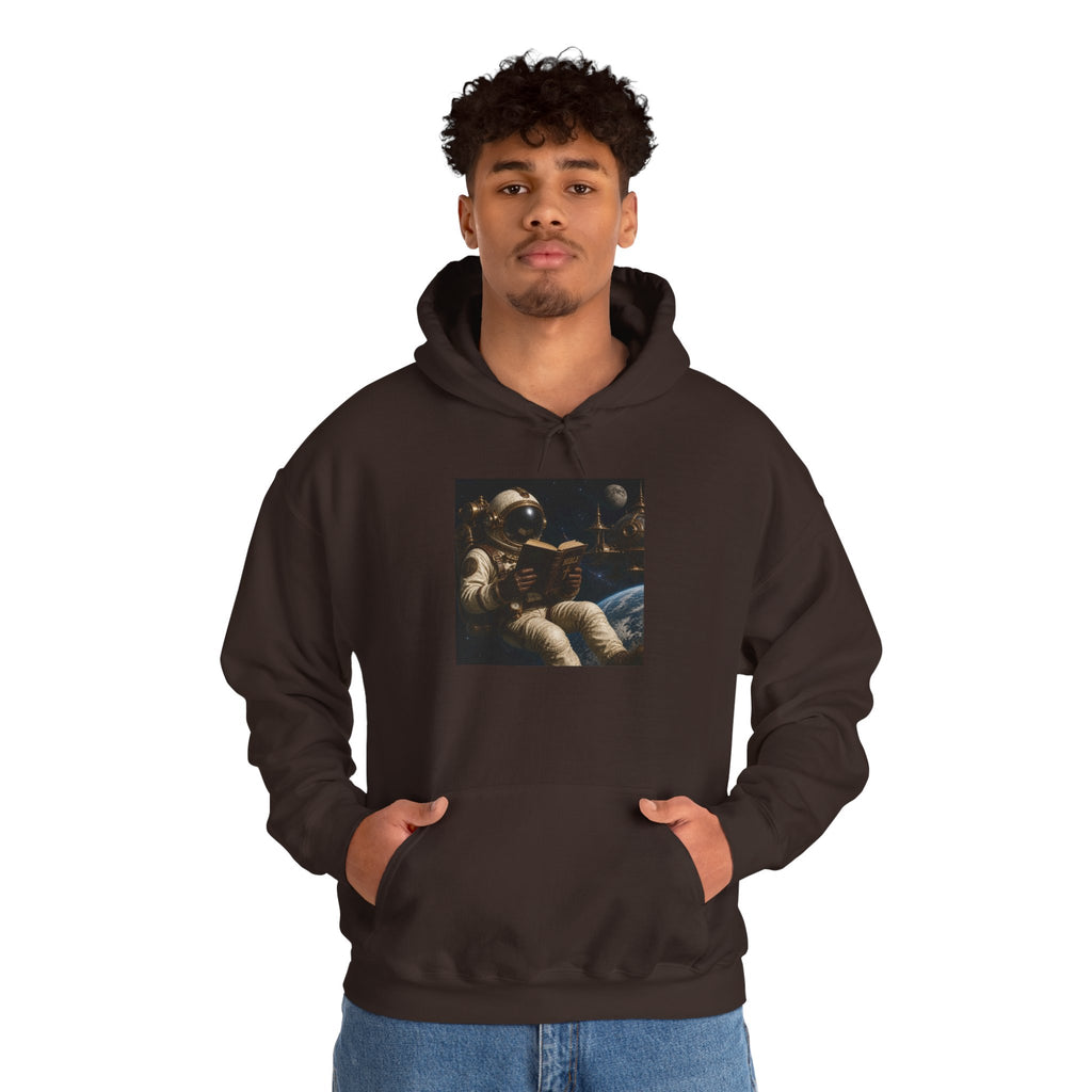 Astronaut Lounge Hoodie — Vintage Space Crew Astronaut Graphic Sweatshirt