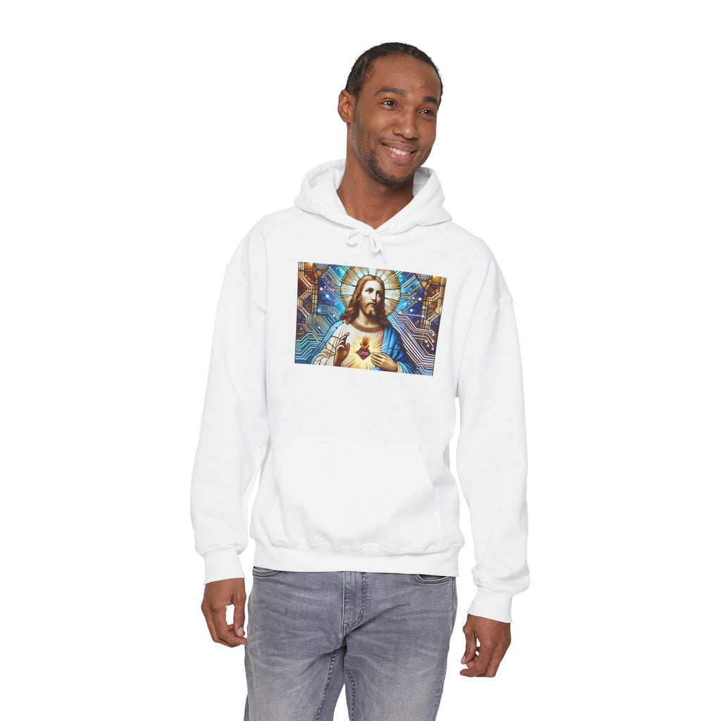 Digital Jesus Hoodie — Graphic Sweatshirt